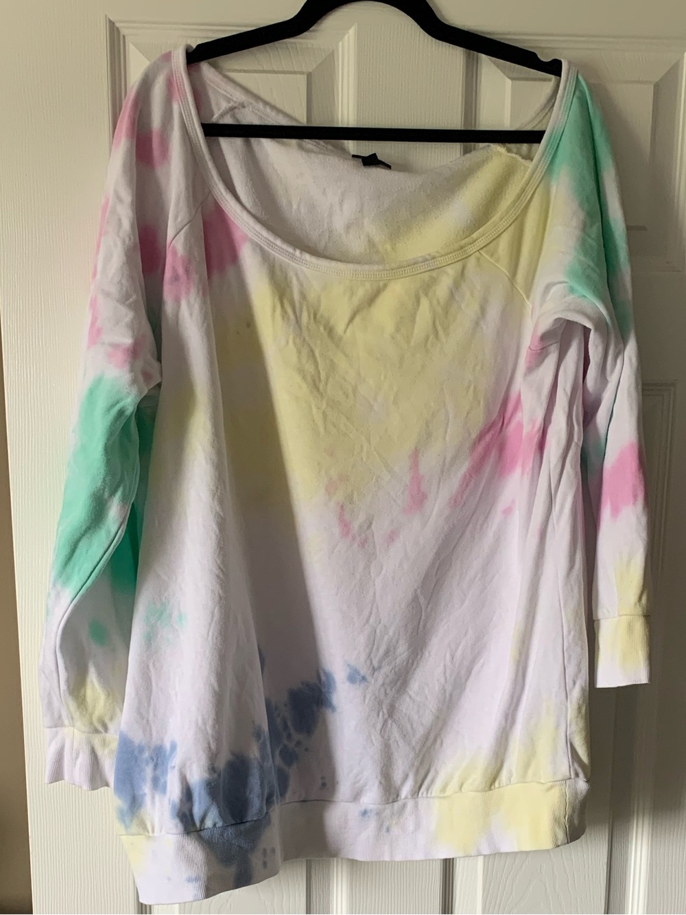 Torrid Tie-Dye off the shoulder Women's Top